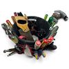 Image 3 : Husky Bucket Organizer w Hand Tools, Mastercraft Multimeter, Laser Level & Jobmate Clamp Set