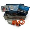 Image 3 : Two Metal Toolboxes with Westward Socket Set, Hand Tools, Hardware & Caged Work Light