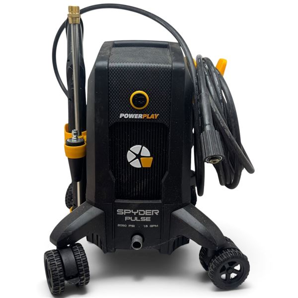 PowerPlay Spyder Pulse 2050 PSI 1.5 GPM Electric Pressure Washer with Accessories