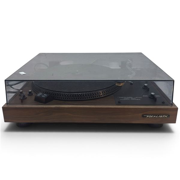 Realistic LAB-400 Fully Automatic Direct-Drive Turntable with R1000ED Cartridge