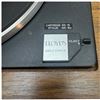 Image 3 : Lloyd's Belt-Drive Turntable with MC-15 Cartridge, Wood-Grain Plinth & Dust Cover