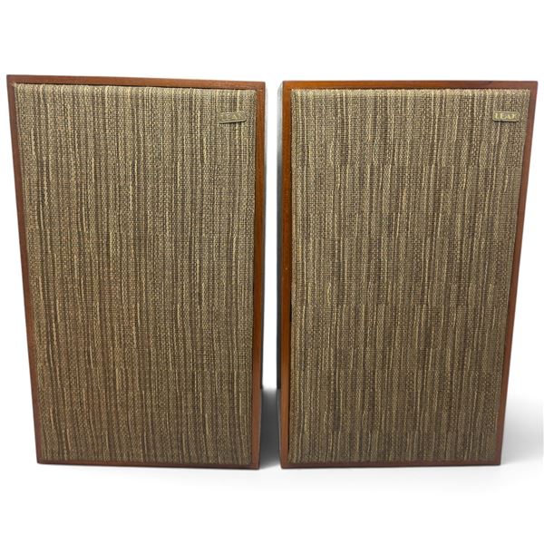 1960s Pair of H.J. Leak Mini-Sandwich 15-Ohm Two-Way Loudspeakers, England