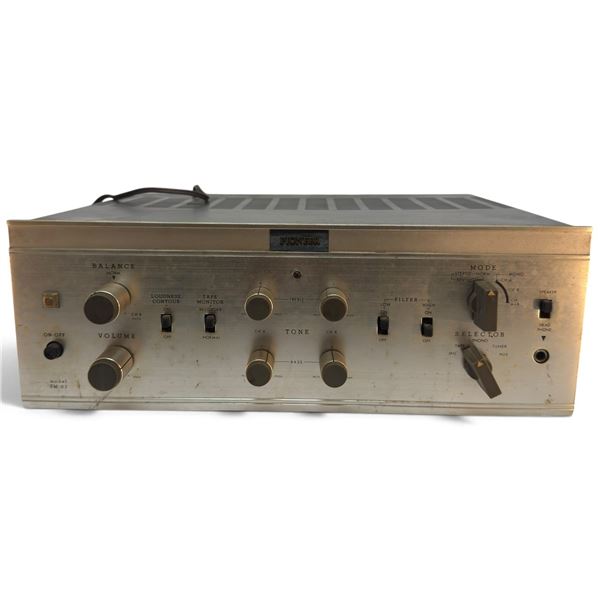 Vintage Pioneer SM-83 Stereo Tube Integrated Amplifier with Phono, Tape & Mic Inputs