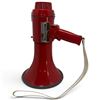Image 1 : Ray Jefferson Model 320 Hail/Safe Red Battery-Powered Megaphone with Shoulder Strap