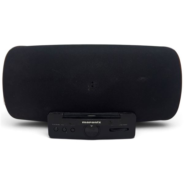 Marantz Consolette MS7000 Wireless Speaker Dock with AirPlay & Gloss Brown Cabinet