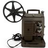 Image 1 : 1950s Bell & Howell Monterey 253-A Regular 8mm Film Projector with Reel & Carrying Case