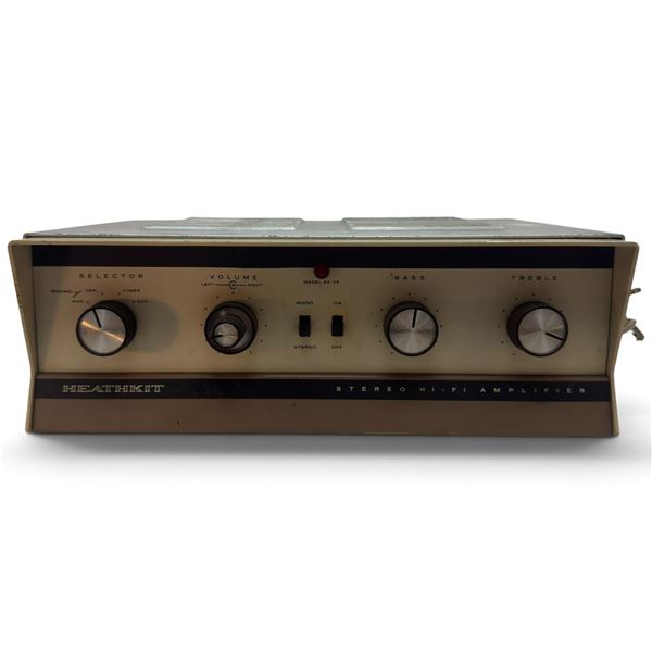 Heathkit AA-32 Vintage 1960s 16-Watt Stereo Tube Integrated Amplifier