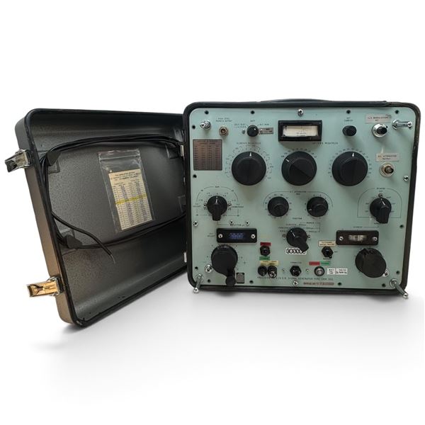 Cossor CRM.555 Precision ILS/VOR Aviation Ramp Test Signal Generator with Transit Case