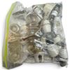 Image 5 : Large Vintage Electronic Components Lot: Vacuum Tubes, Capacitors, Sockets & Hardware