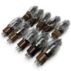 Image 2 : Group of 10 Type 807 Beam Power Vacuum Tubes by RCA, GE, Westinghouse & Others