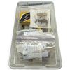 Image 3 : Bulk Vintage Electronic Components: Resistors, Capacitors & Metal Housings in 6 Bins
