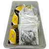 Image 4 : Bulk Vintage Electronic Components: Resistors, Capacitors & Metal Housings in 6 Bins
