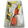 Image 6 : Bulk Vintage Electronic Components: Resistors, Capacitors & Metal Housings in 6 Bins