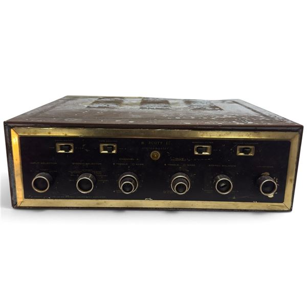 1961 H.h. Scott Scottkit LK-72 Stereomaster Tube Integrated Stereo Amplifier