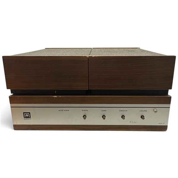 Noresco NTG 27 Solid-State Reel-to-Reel Stereo System with Dual TG 27 Tape Deck