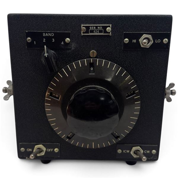 WWII U.s. Navy Federal Telephone & Radio CFT-52300 DAU Target Transmitter, 1945
