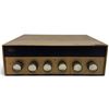 Image 1 : Circa 1965 Armaco SA-30 Stereo Tube Integrated Amplifier in Gold-Tone Metal Case