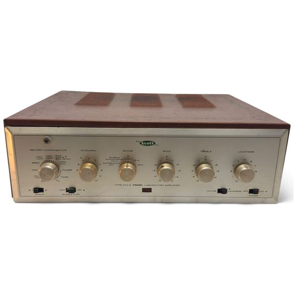 1957 H.H. Scott Type 210-E Dynaural Mono Integrated Tube Laboratory Amplifier