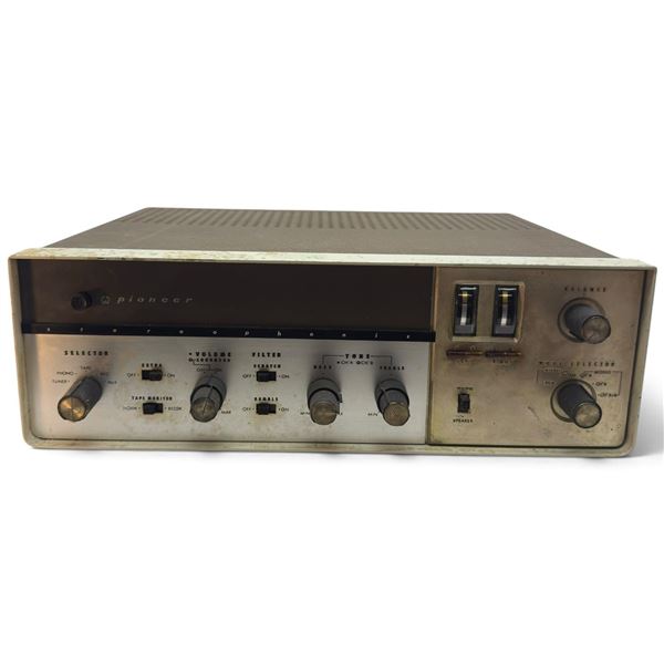 1962 Pioneer SM-801 Vacuum-Tube Integrated Stereo Amplifier, 35W Per Channel