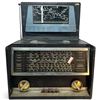 Image 1 : Early 1950s Hallicrafters World-Wide TW-1000 8-Band Portable Tube Shortwave Radio