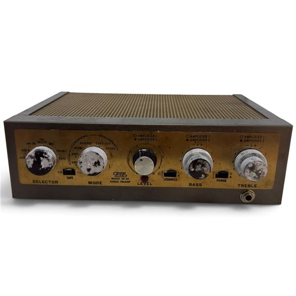 EICO HF-85 Stereophonic Vacuum Tube Preamplifier-Control Unit, 1958-63