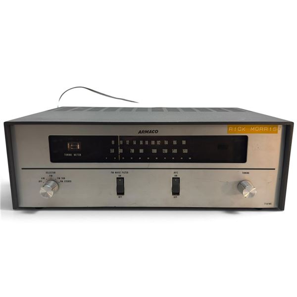 Armaco TTAFMX AM/FM Stereo Tuner, Made in Japan, with AFC & FM Noise Filter