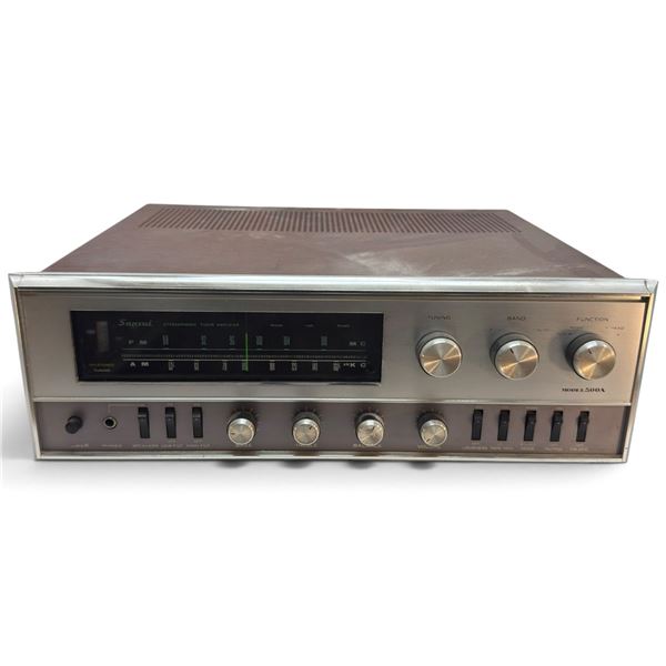 1960s Sansui Model 500A AM/FM Multiplex Tube Stereo Receiver, 20 Watts Per Channel