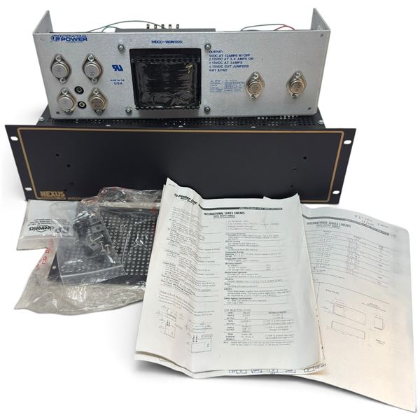 Nexus PS-100 3-Amp Rackmount Power Supply with International Power IHDCC-150W Module