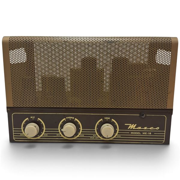 Circa 1951 Masco ME-18 18-Watt Vacuum-Tube PA Amplifier by Mark Simpson