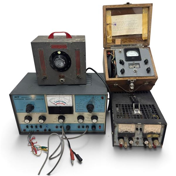 Vintage Radio & Electronics Test Equipment, B&K Model 970, Beckman, Crystaliner & Supply