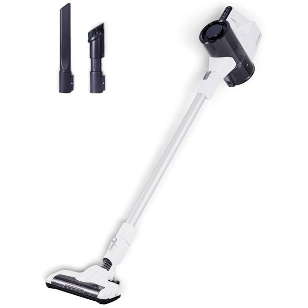 Amazon Basics B0C2YNLL16 White Cordless Brushless Stick Vacuum, 0.7 L, New in Box