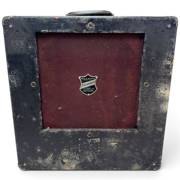 Bell & Howell Filmosound 16mm Projector Speaker Cabinet with Goodmans Audiom 50 Driver