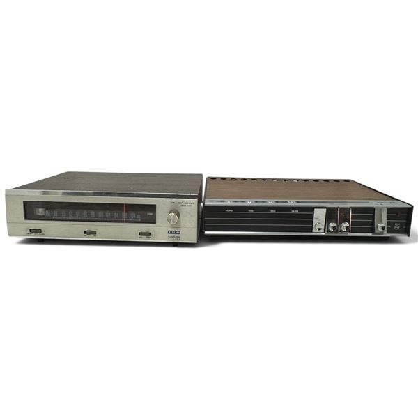 Late 1960s EICO Cortina 3200 FM Stereo Tuner & Philips 22RH580/42Z Amplifier