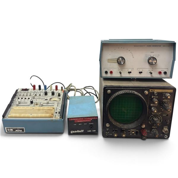 Vintage Test Equipment Group: B&K 1460, Heathkit IG-5282, E&L ADAM 500S & Gandalf LDS 120