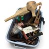 Image 2 : Large Assorted Hand & Power Tool Lot with Planes, Saws, Braces, Air Tools & Work Lights
