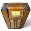 Image 2 : Mohawk Radio Limited Art Deco Floor-Standing Vacuum Tube Console Radio, New Toronto, Canada