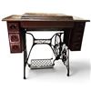Image 2 : 1914 Singer Model 115 Treadle Sewing Machine in Six-Drawer Cabinet