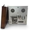 Image 1 : Akai 1710W Four-Track Stereo Tube Reel-to-Reel Recorder with Wood Case & Built-In Speakers
