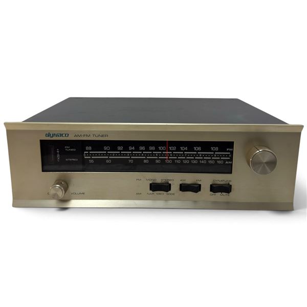 Early 1970s Dynaco AF-6 Dynatuner AM/FM Stereo Tuner with Ferrite Rod Antenna