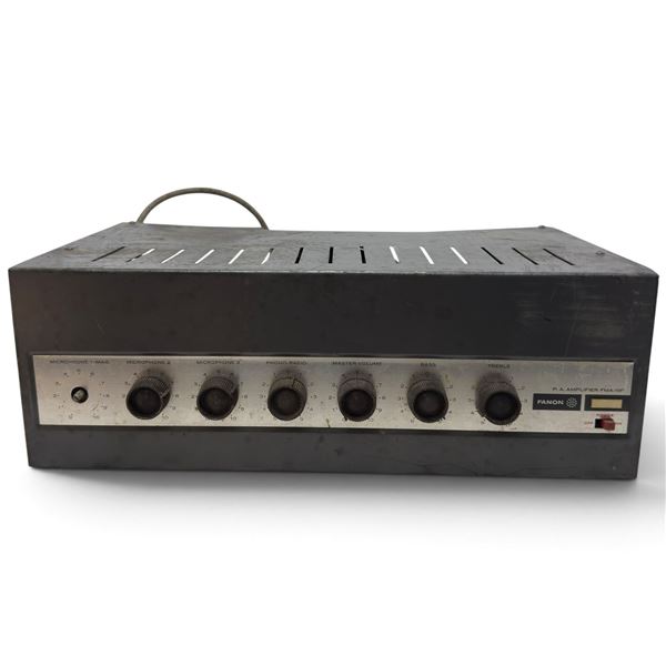1960s Fanon FMA-100 100-Watt Power-Flex Tube Public Address Amplifier, Made in Canada