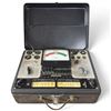 Image 1 : 1951 Triplett Model 3413A Portable Vacuum Tube Tester with Speed-Roll Chart & Case