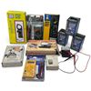 Image 1 : Assorted Electrical Test Meters, Battery Charger, Heart Monitor & Remington Refills