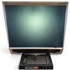 Image 1 : Circa 1980 Bell & Howell ABR-IV Series 1337A Desktop Microfiche Reader, Made in Canada
