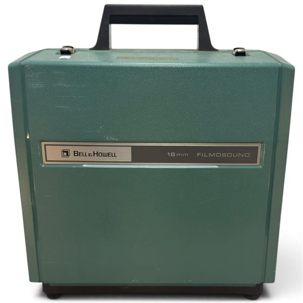 Bell & Howell Filmosound 1580C 16mm Slot-Threading Sound Projector with Carrying Case