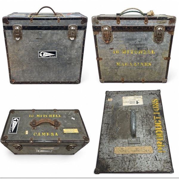 Mitchell Camera Corp. 16mm Professional Camera System, Magazines, Control Box & Cases