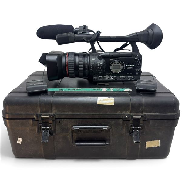 Canon XH A1S HDV 3CCD Camcorder Kit, Shotgun Mic, 2 Sennheiser Receivers & Hard Case
