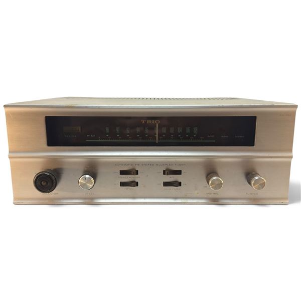 1960s Trio KW-550 Automatic FM Stereo Multiplex Nuvistor Vacuum-Tube Tuner