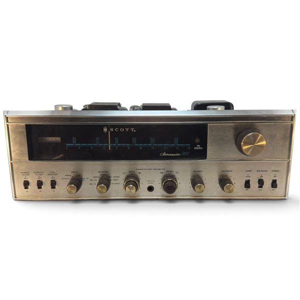 1963-64 H.H. Scott Stereomaster 340-B Vacuum-Tube FM Stereo Tuner-Amplifier
