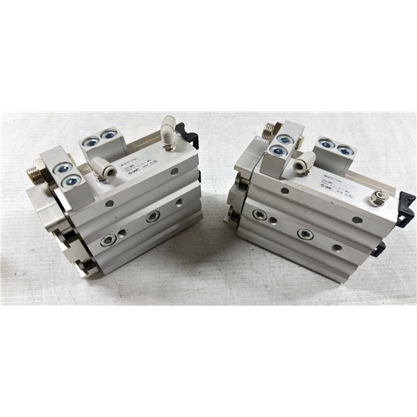 (2) SMC #MXQ25L-10AS