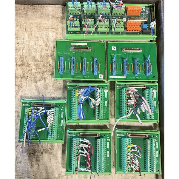 Lot of (8) Misc. National Instruments Module